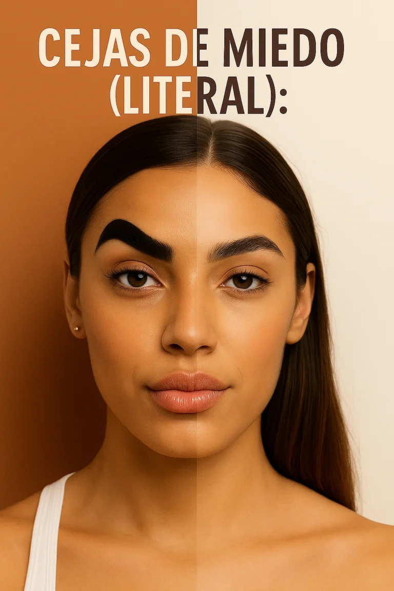 cejas de miedo