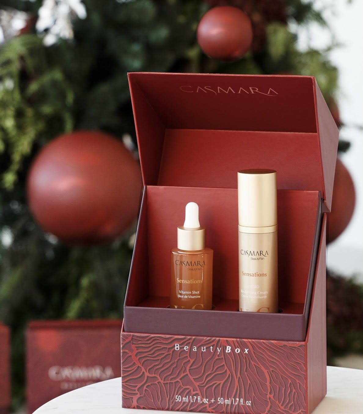 christmas beauty box hydronutri sensations